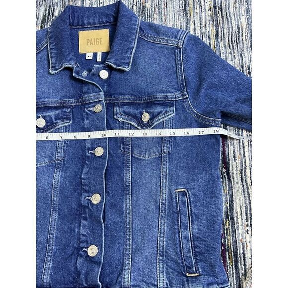 Paige Rowan Distressed Denim Jacket size XS - Picture 11 of 11